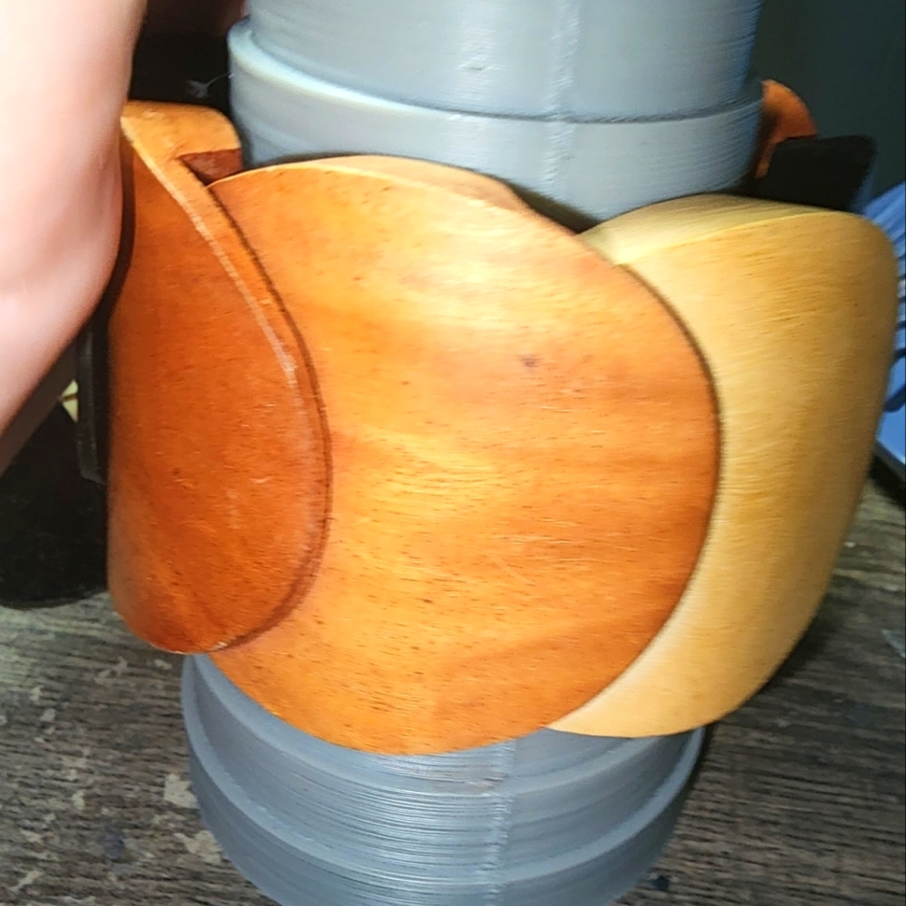 Wooden Statement Bracelet